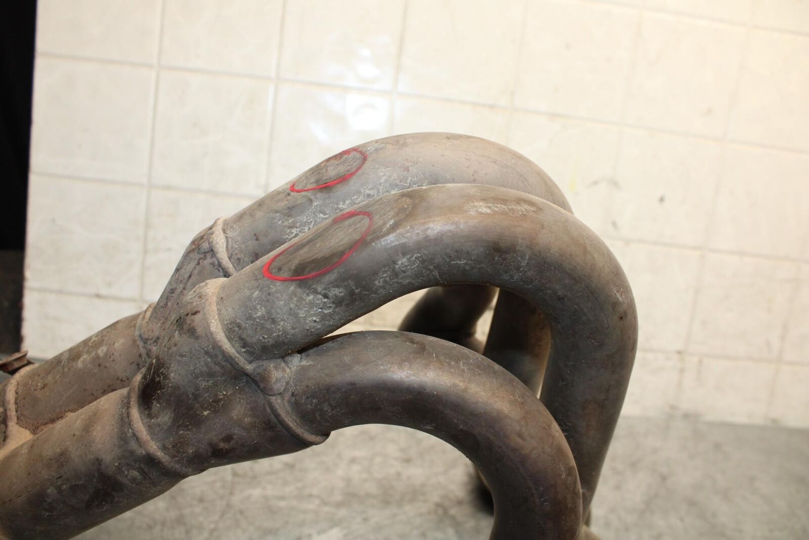 2009 Kawasaki Ninja ZX6R ZX600R EXHAUST HEADER PIPES MANIFOLD BB538