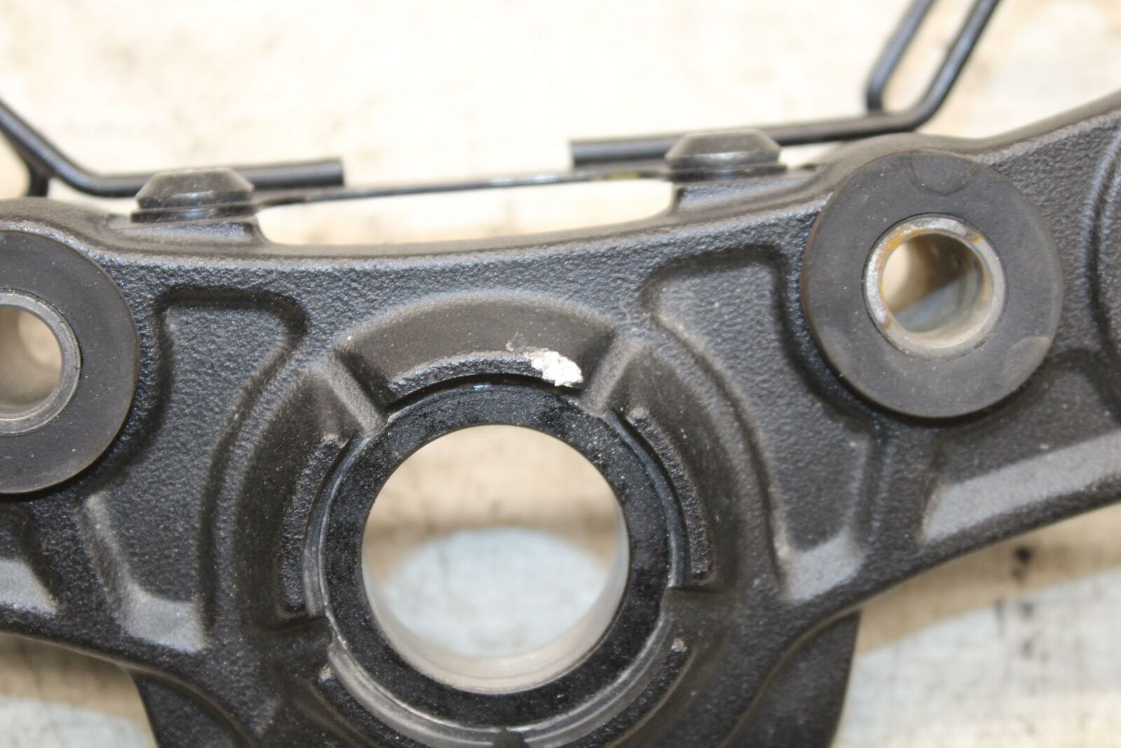 17-20 KAWASAKI NINJA 650 FORKS UPPER TRIPLE TREE CLAMP BB364