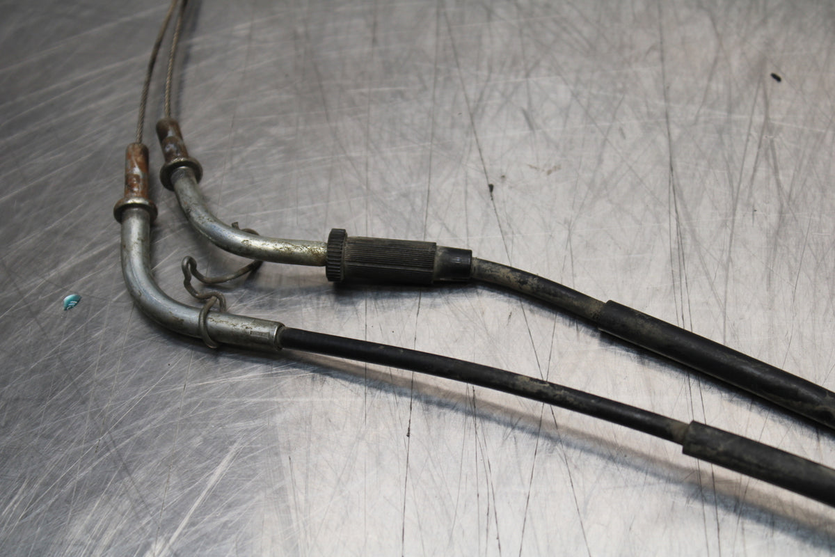 04-05 KAWASAKI NINJA ZX10R THROTTLE CABLES LINES BB163