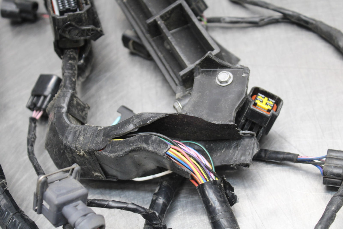 14 TRIUMPH STREET TRIPLE ABS MAIN ENGINE WIRING HARNESS MOTOR WIRE LOOM BB808