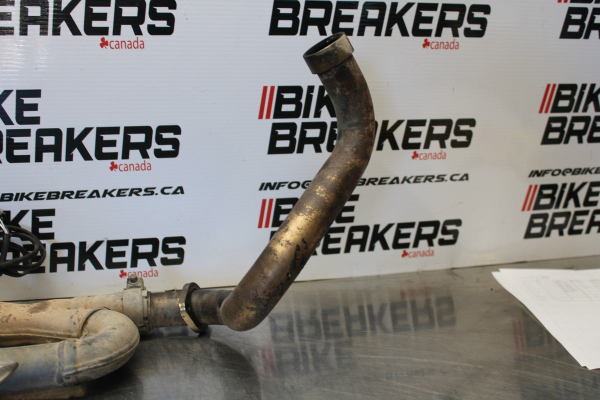 10 SUZUKI SV650 EXHAUST HEADER PIPES MANIFOLD BB181