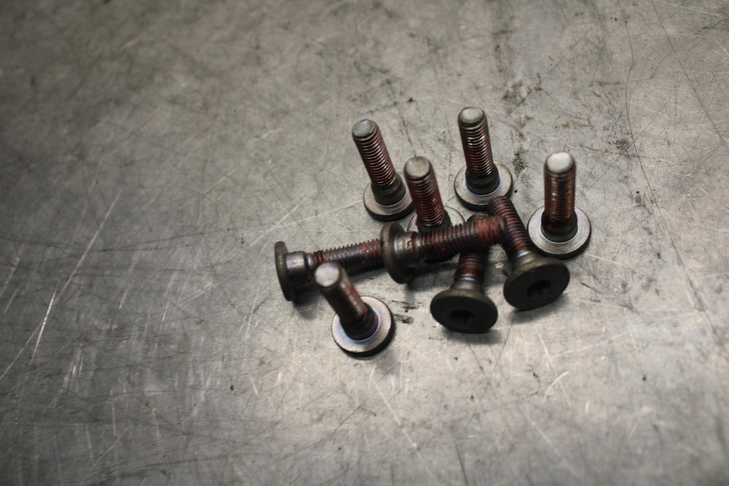 2004 Kawasaki Ninja ZX6RR ZX600M FRONT BRAKE ROTOR BOLTS DISC  SCREW BB43