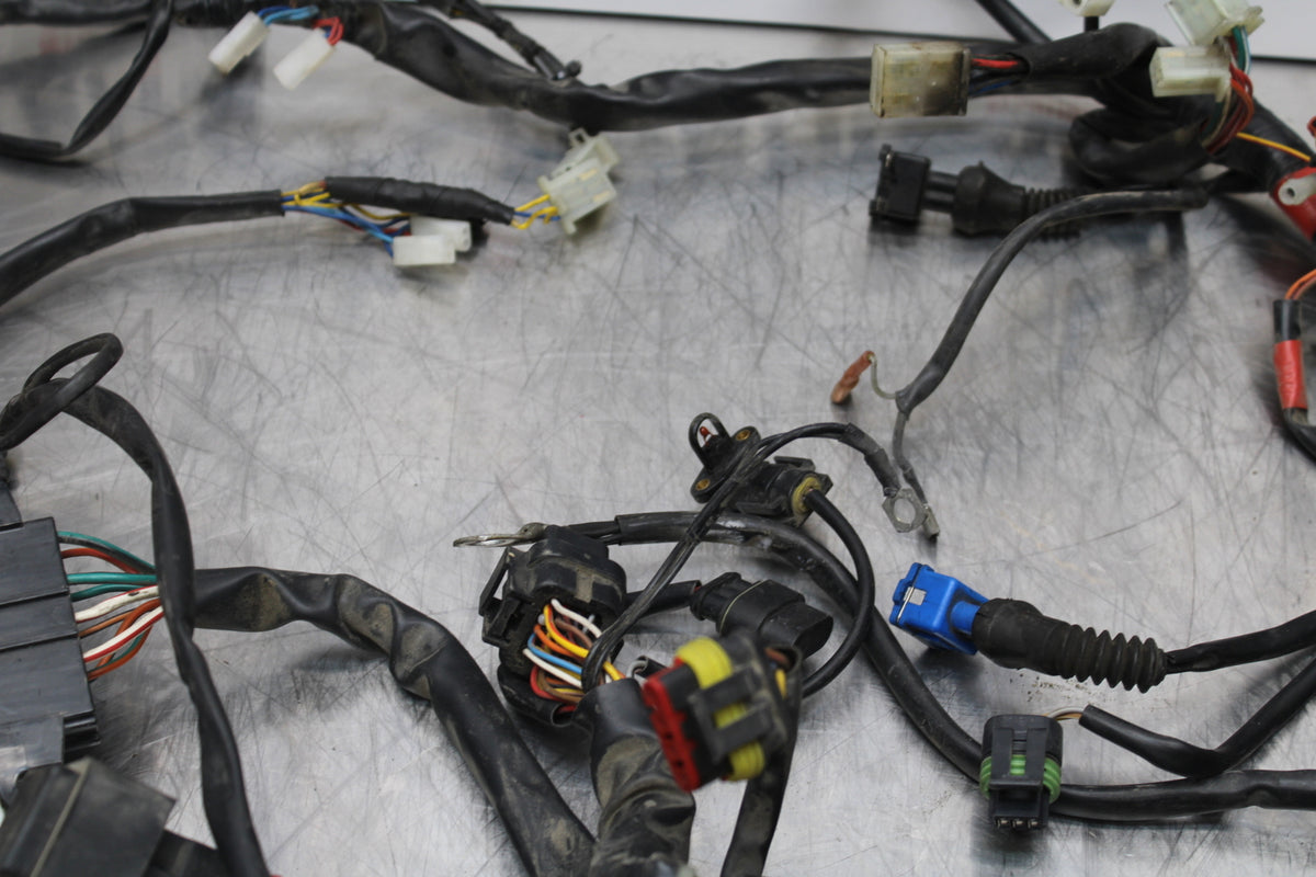 08 MOTO GUZZI BREVA 750 MAIN ENGINE WIRING HARNESS MOTOR WIRE LOOM BB154
