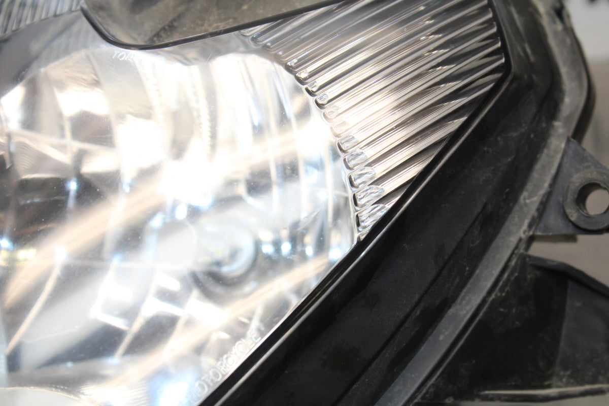 04-09 SUZUKI GS500F FRONT HEADLIGHT HEAD LIGHT LAMP BB165