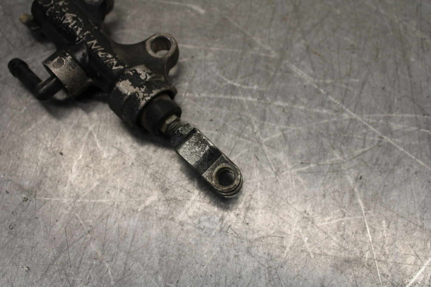 08-18 KAWASAKI KLR650 REAR BACK BRAKE MASTER CYLINDER W RESERVOIR BB707