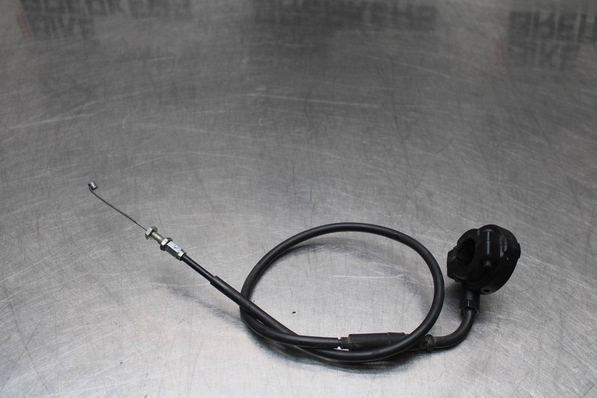08 HONDA CBR125R THROTTLE HOUSING & CABLES LINES BB839