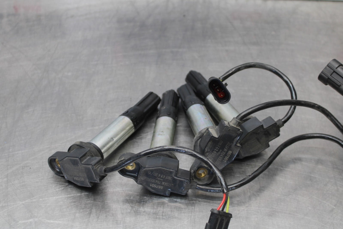 16 APRILIA TUONO V4 1100 IGNITION COILS COIL SPARK PLUG CAPS BB905