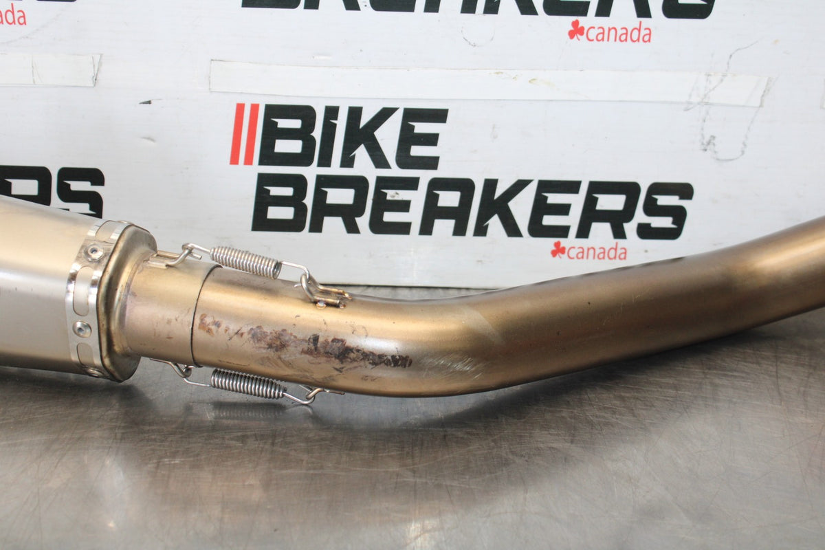 13-18 KAWASAKI NINJA ZX6R AFTERMARKET EXHAUST MUFFLER SLIP ON CAN SILENCER BB908