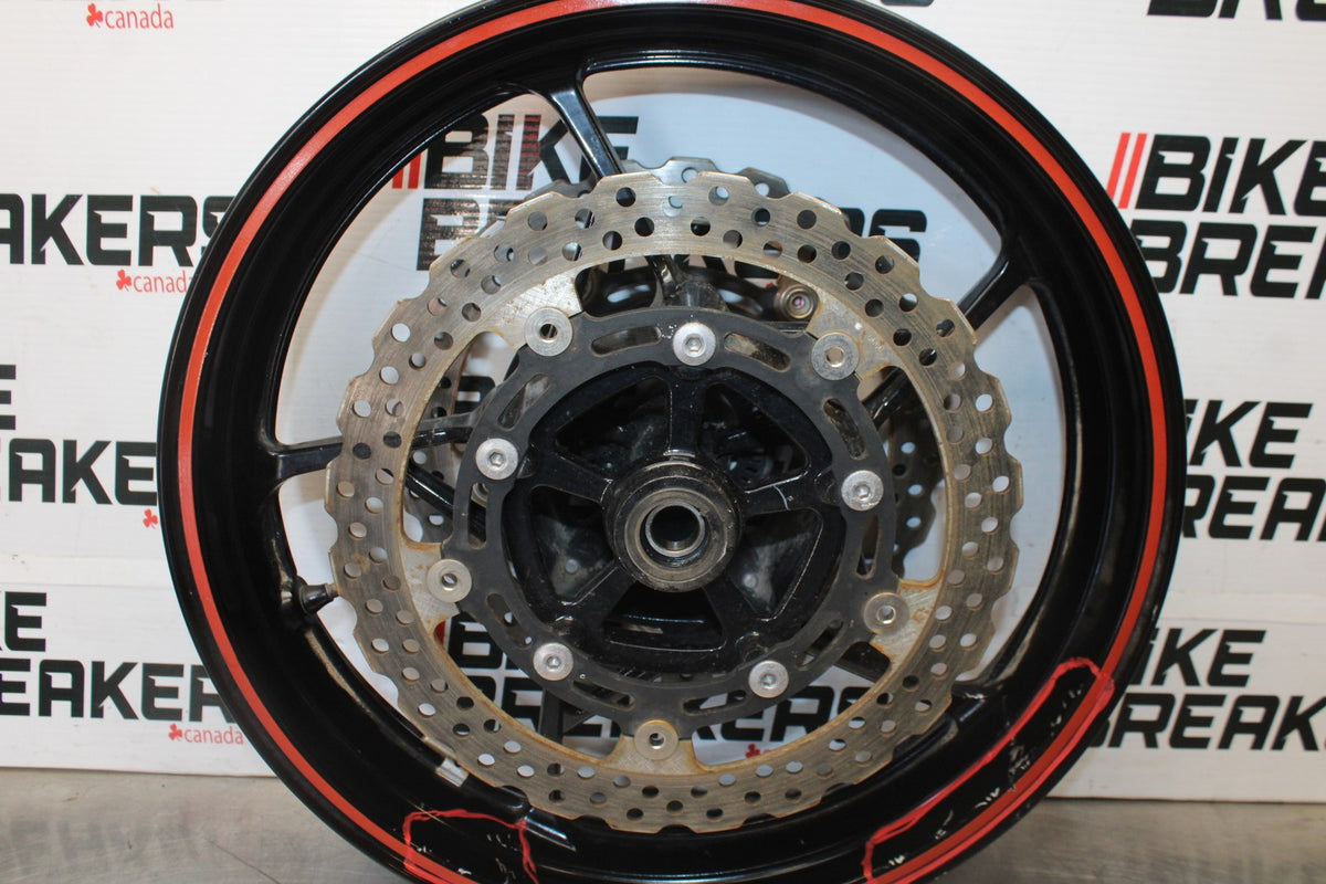 23 KAWASAKI NINJA 650 EX650 FRONT WHEEL FRONT RIM & ROTORS BB920