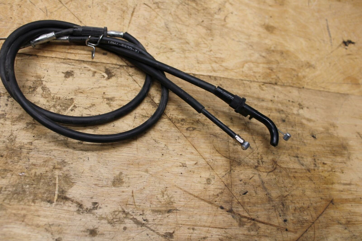 18-22 KAWASAKI NINJA 400 EX400 ABS THROTTLE CABLES LINES BB334