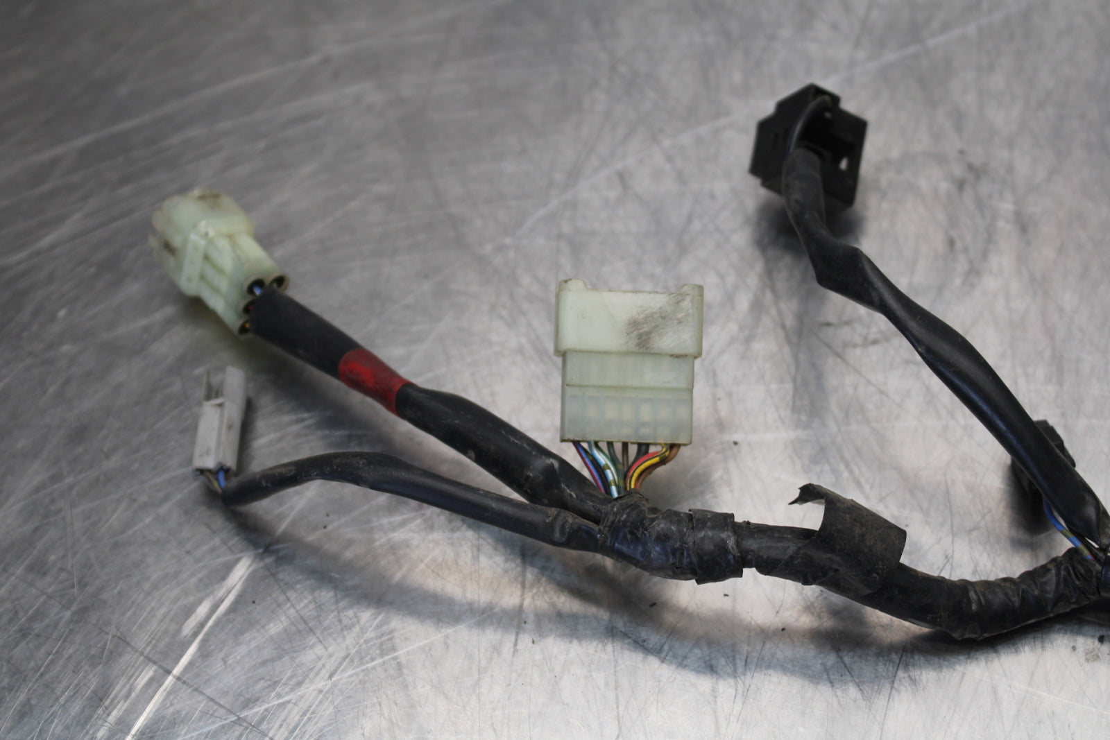 07-08 YAMAHA YZF R1 HEADLIGHT SPEEDO GAUGES WIRING HARNESS WIRE LOOM BB160