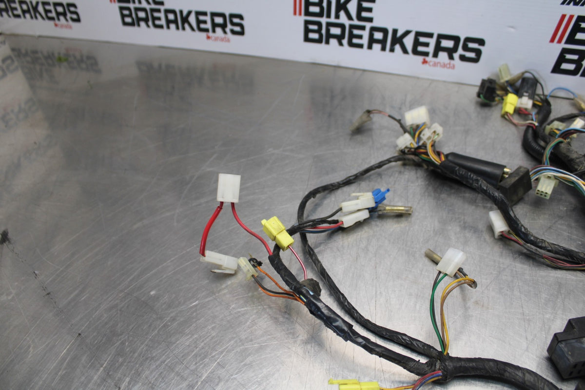 93-07 YAMAHA VMAX 1200 MAIN ENGINE WIRING HARNESS MOTOR WIRE LOOM BB197