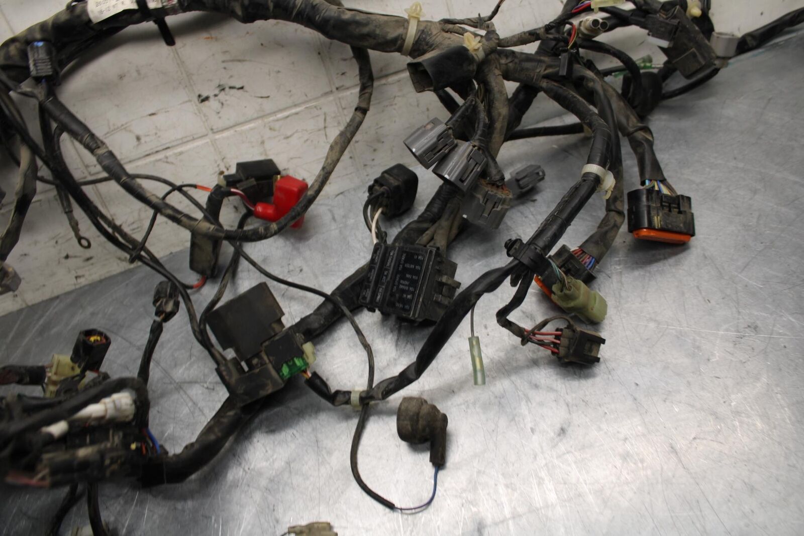 17 KAWASAKI VERSYS_X 300 MAIN ENGINE WIRING HARNESS MOTOR WIRE LOOM BB504