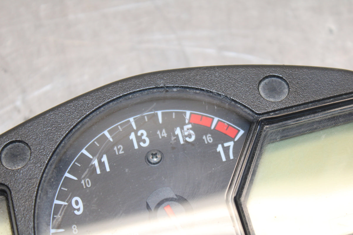 09 HONDA CBR600RR SPEEDO TACH GAUGES CLUSTER SPEEDOMETER TACHOMETER  BB760