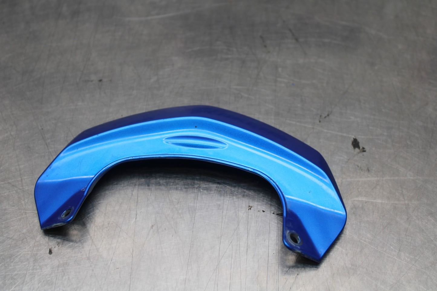 09-10 KAWASAKI ER-6N CENTER REAR BACK TAIL FAIRING COVER TRIM COWL BB205