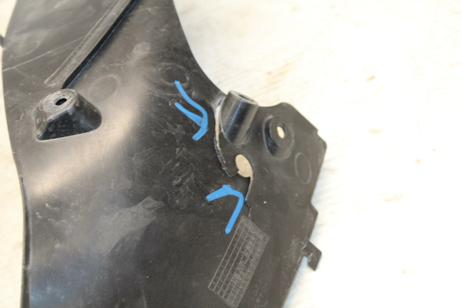 13-18 KAWASAKI NINJA ZX6R RIGHT LEFT INNER FAIRINGS COWLS PANELS TRIMS BB304