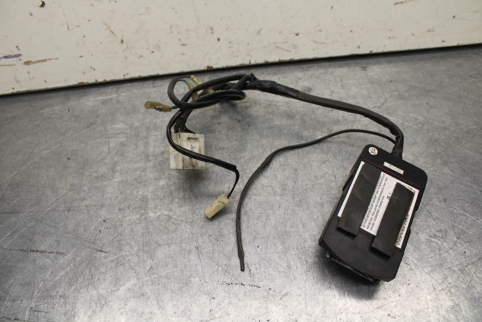 08-11 TRIUMPH SPEED TRIPLE ALARM MODUL:E FOB PARTS BB102