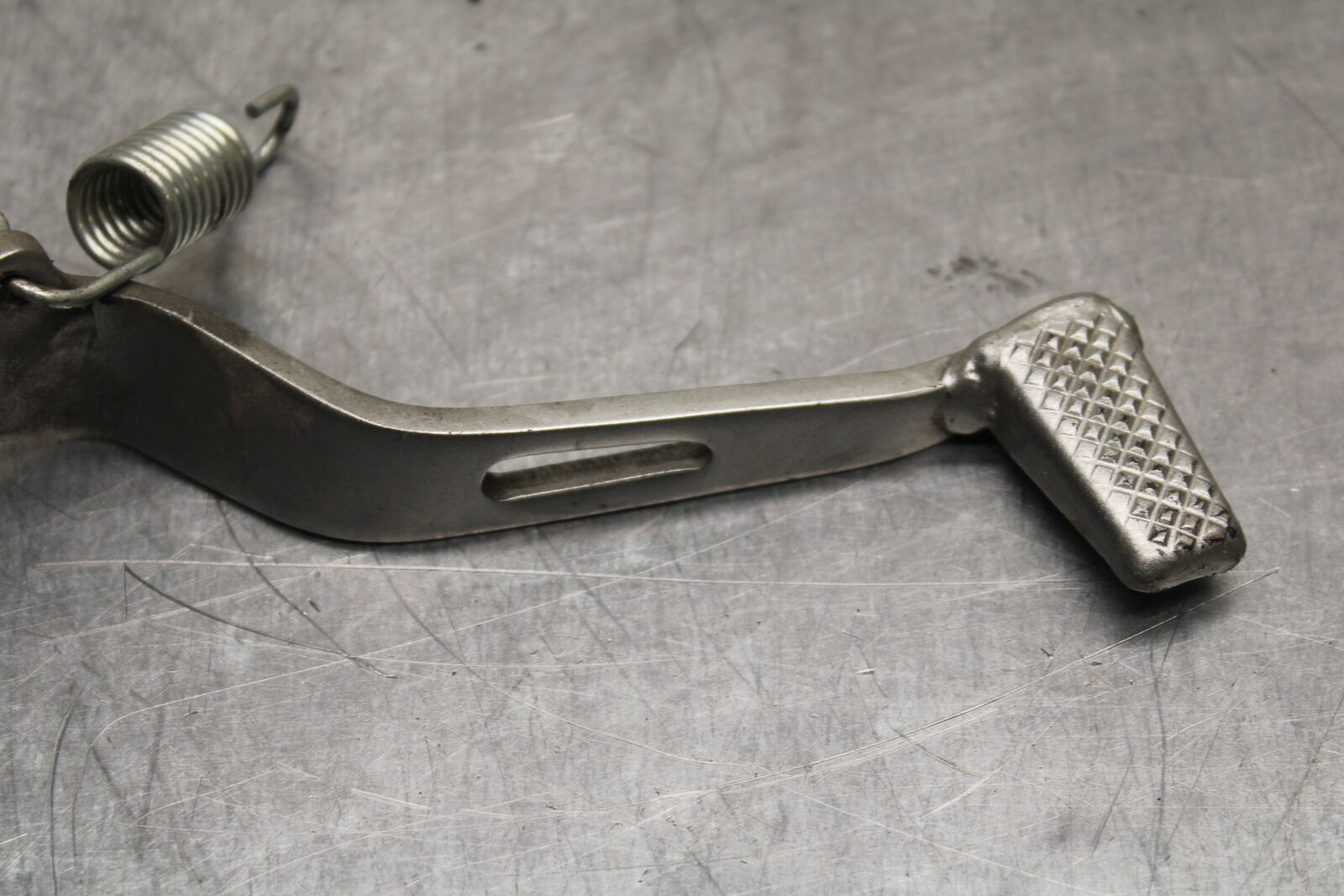 19-22 KAWASAKI Z400 RIGHT REARSET BRAKE FOOT PEDAL BB738