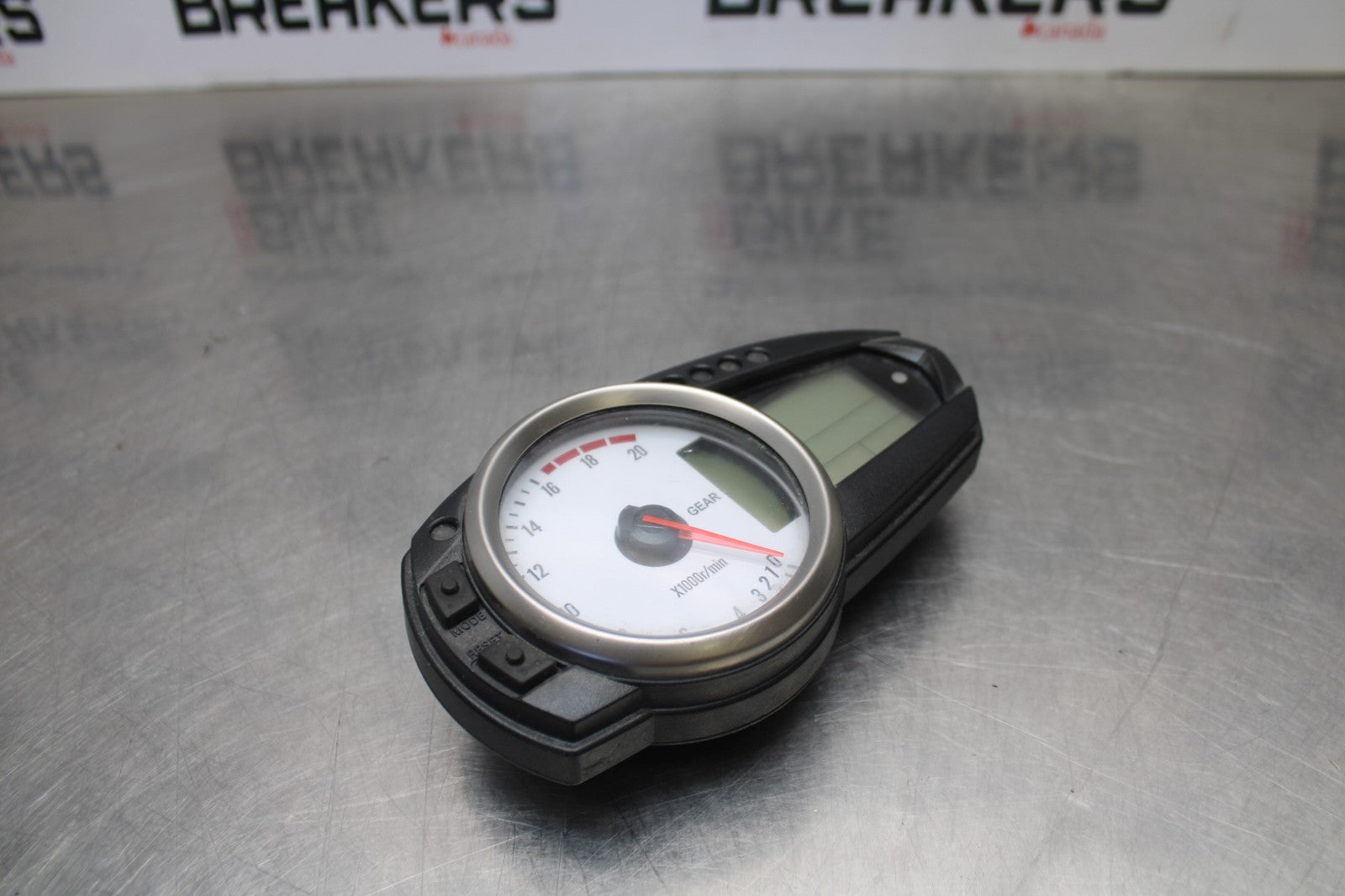 07-08 KAWASAKI NINJA ZX6R SPEEDO TACH GAUGES DISPLAY CLUSTER SPEEDOMETER BB203