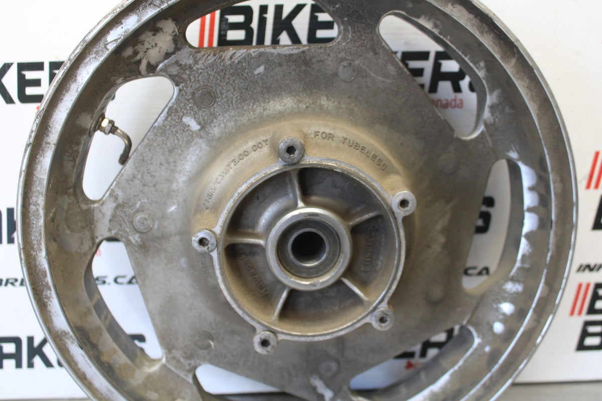 03-08 KAWASAKI VULCAN 1600 FRONT WHEEL FRONT RIM BB865
