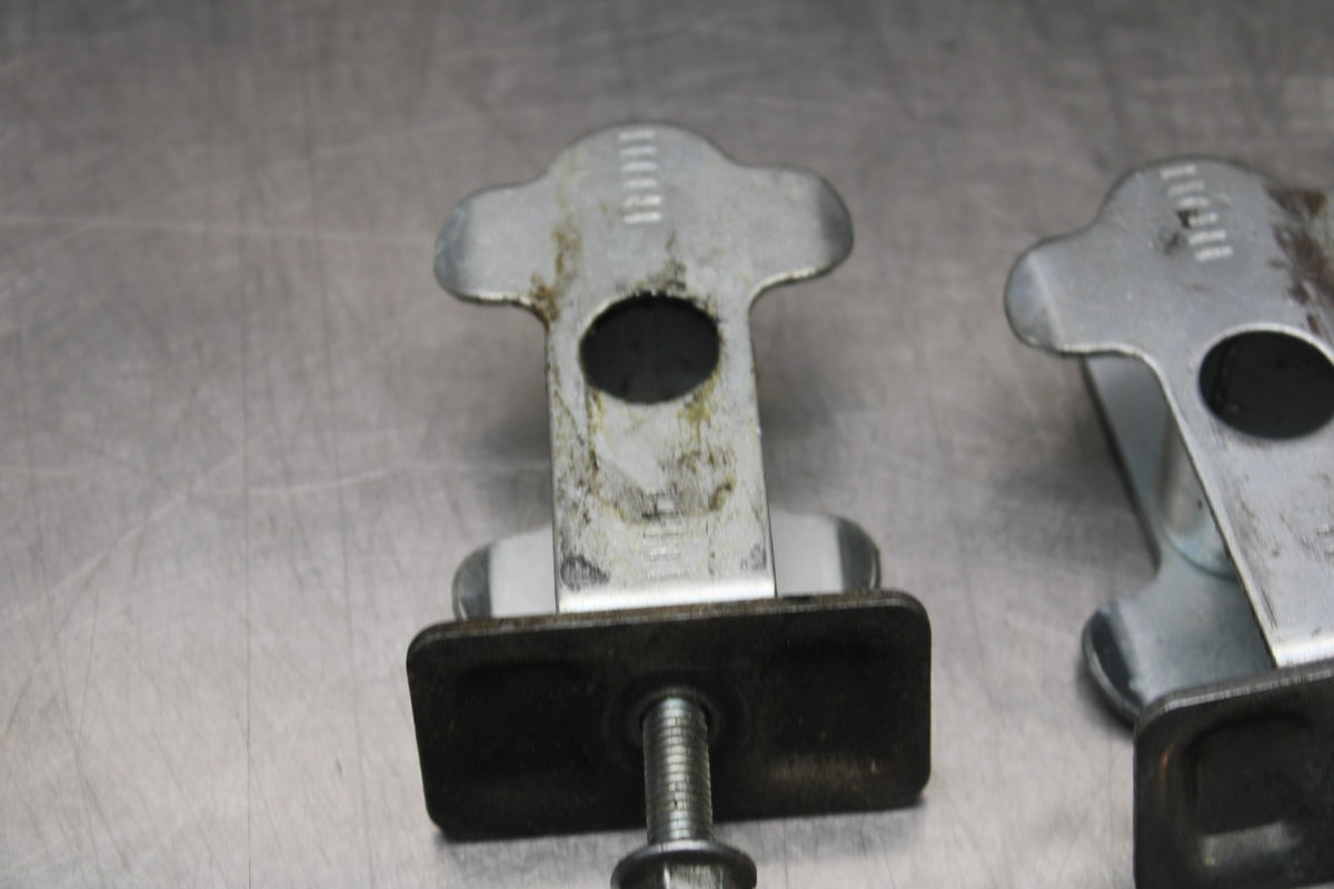 15 SUZUKI GW250F SWINGARM CHAIN TENSIONER ADJUSTMENT BRACKETS  BB789