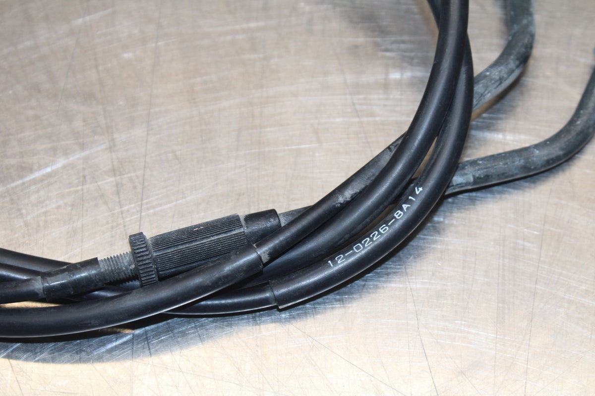 08 KAWASAKI NINJA 650 EX650 THROTTLE CABLES LINES BB797