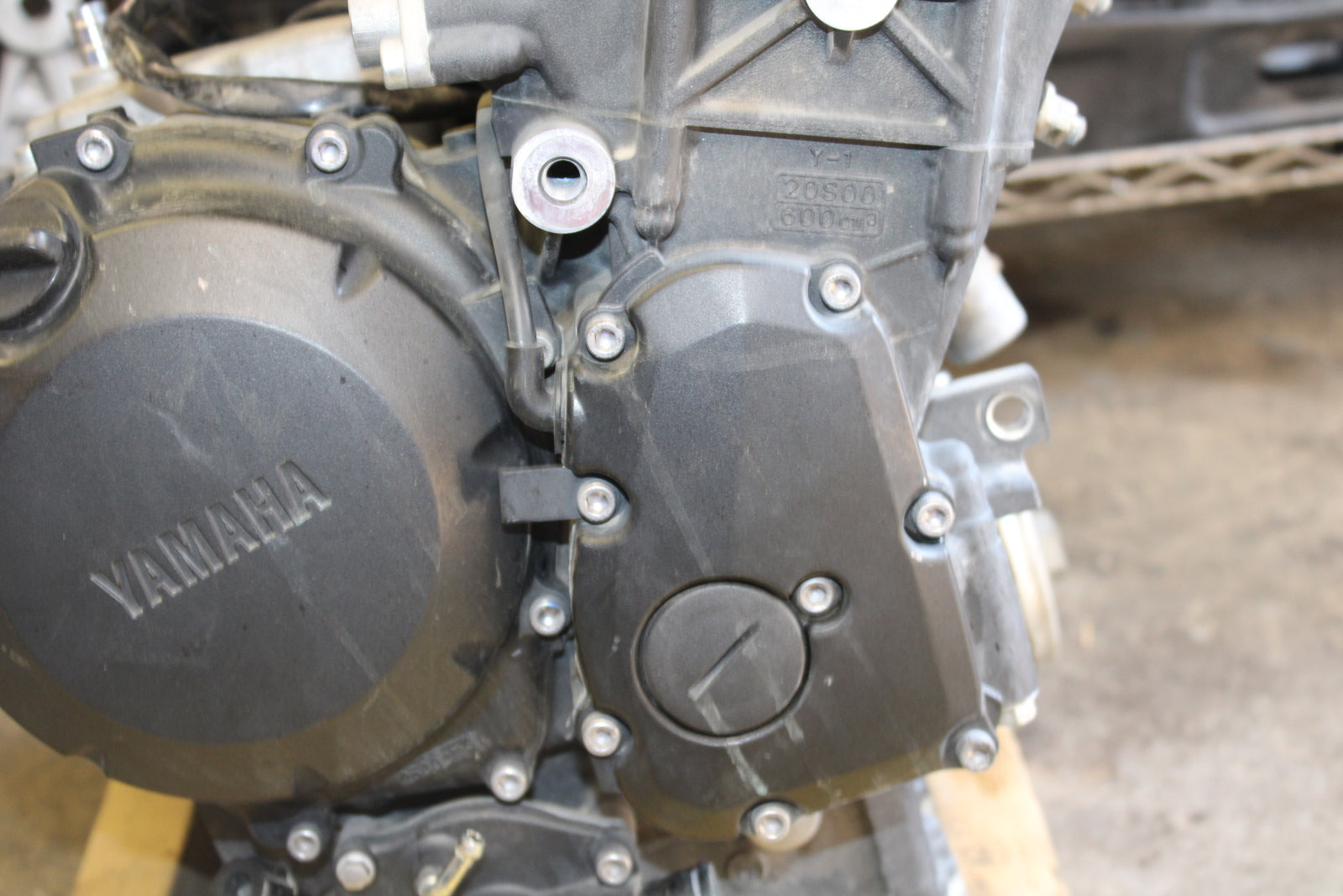09-15 YAMAHA FZ6R ENGINE MOTOR LOW KM!! BB161