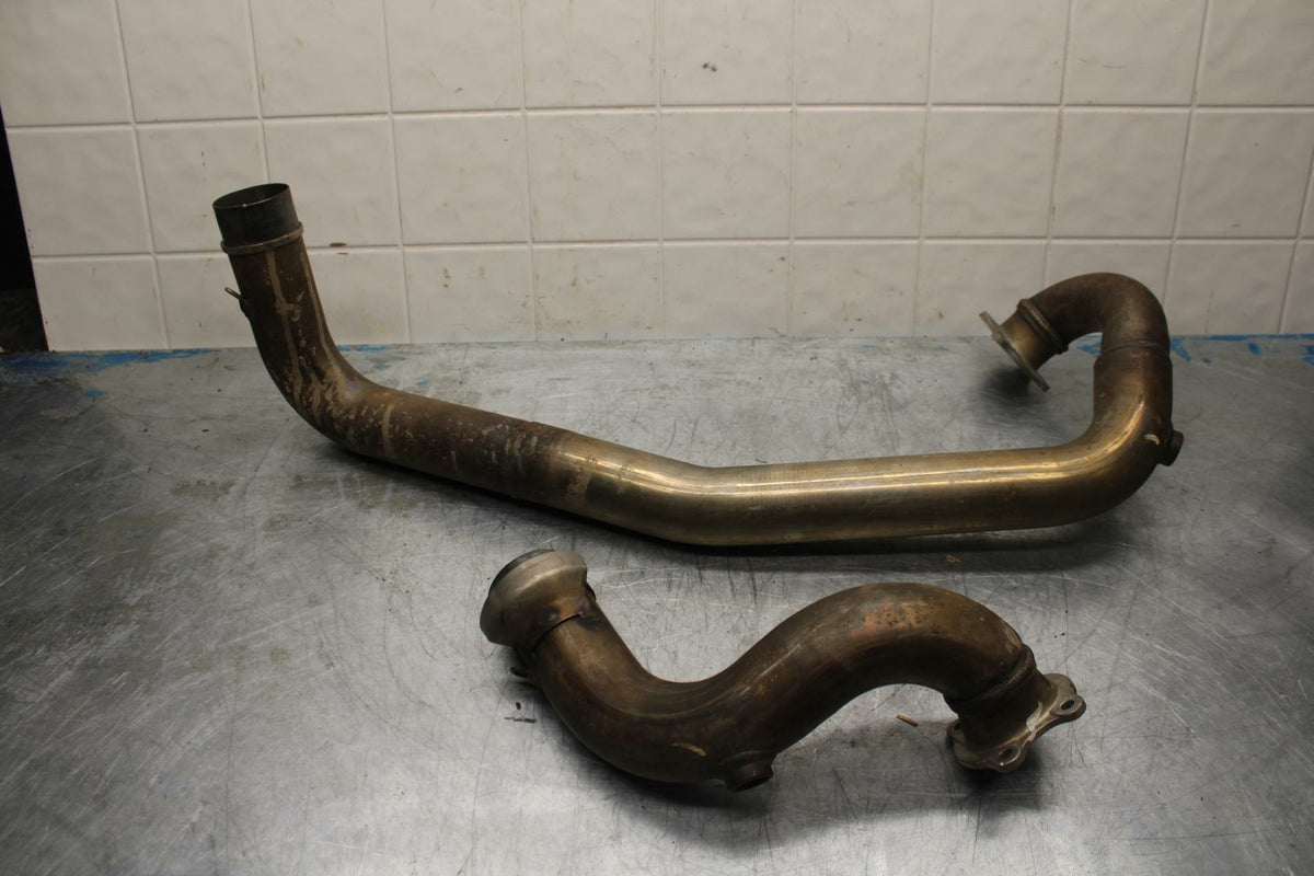 10-12 CAN AM SPYDER RT EXHAUST HEADERS PIPES BB415
