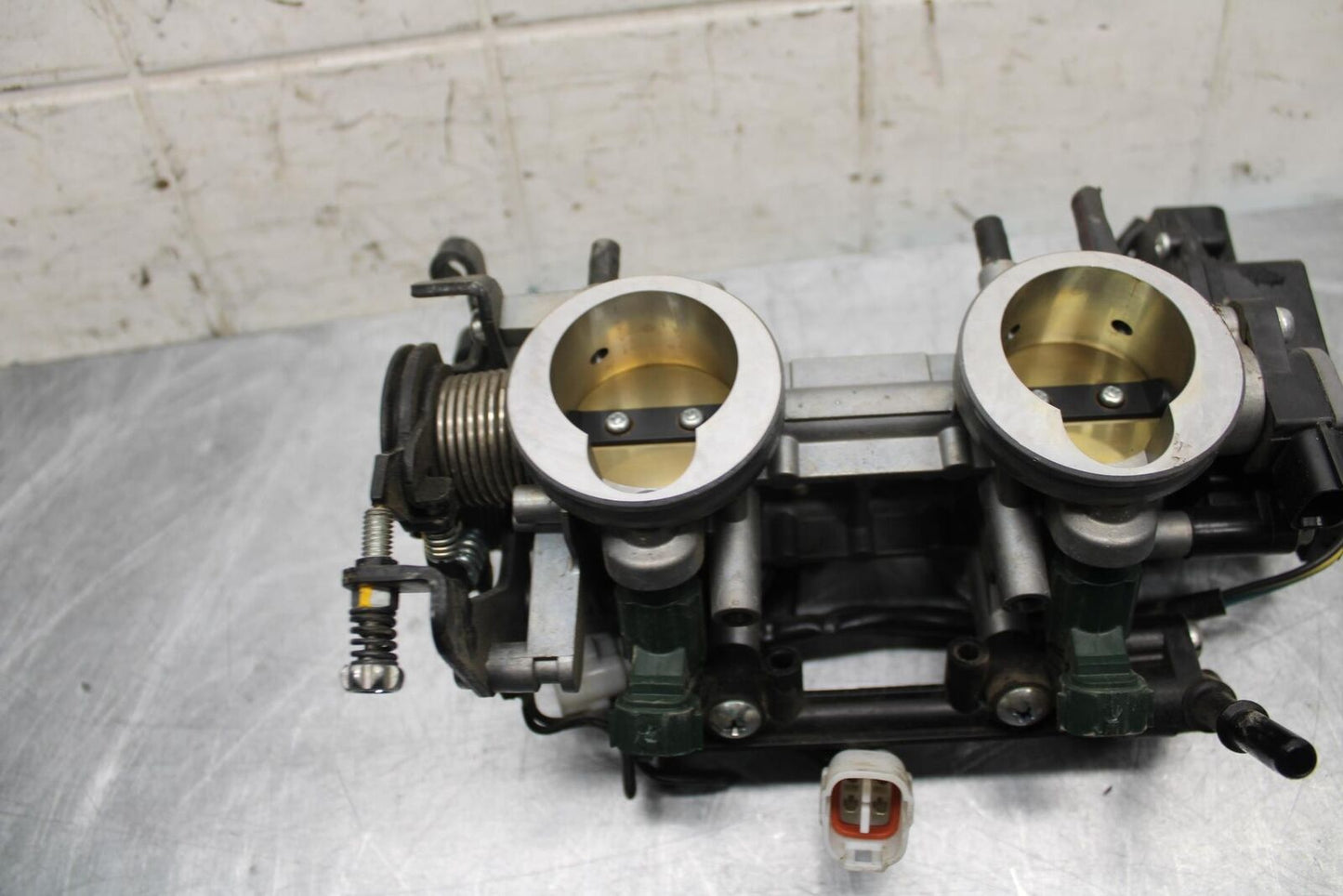 11-14 KAWASAKI VERSYS 650 LE 650C MAIN FUEL INJECTORS / THROTTLE BODIES BB498