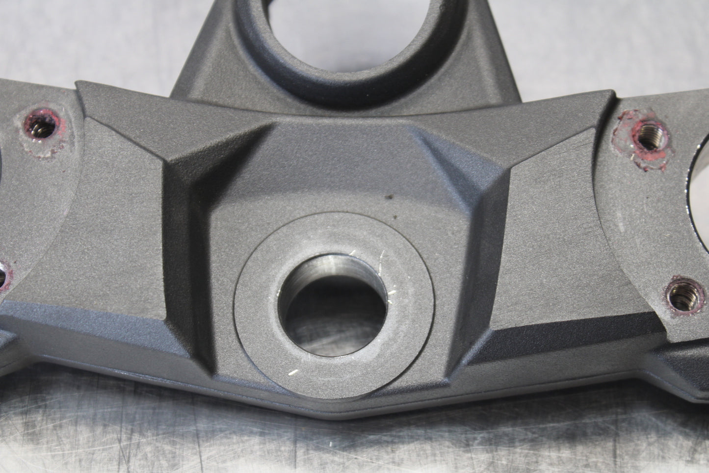 23-24 KAWASAKI NINJA ZX14R FORKS UPPER TRIPLE TREE CLAMP BB169