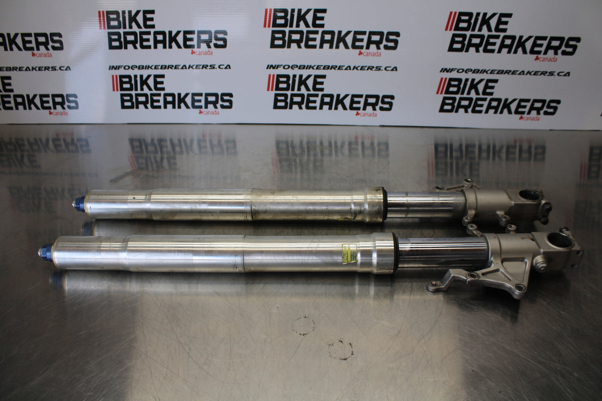 97-02 SUZUKI GSXR750 FRONT FORKS SHOCK SUSPENSION SET PAIR BB145
