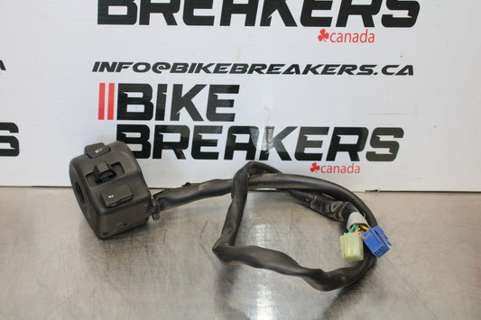09 YAMAHA V STAR 950 LEFT CLIP ON HANDLE HORN SIGNALS SWITCH SWITCHES BB172