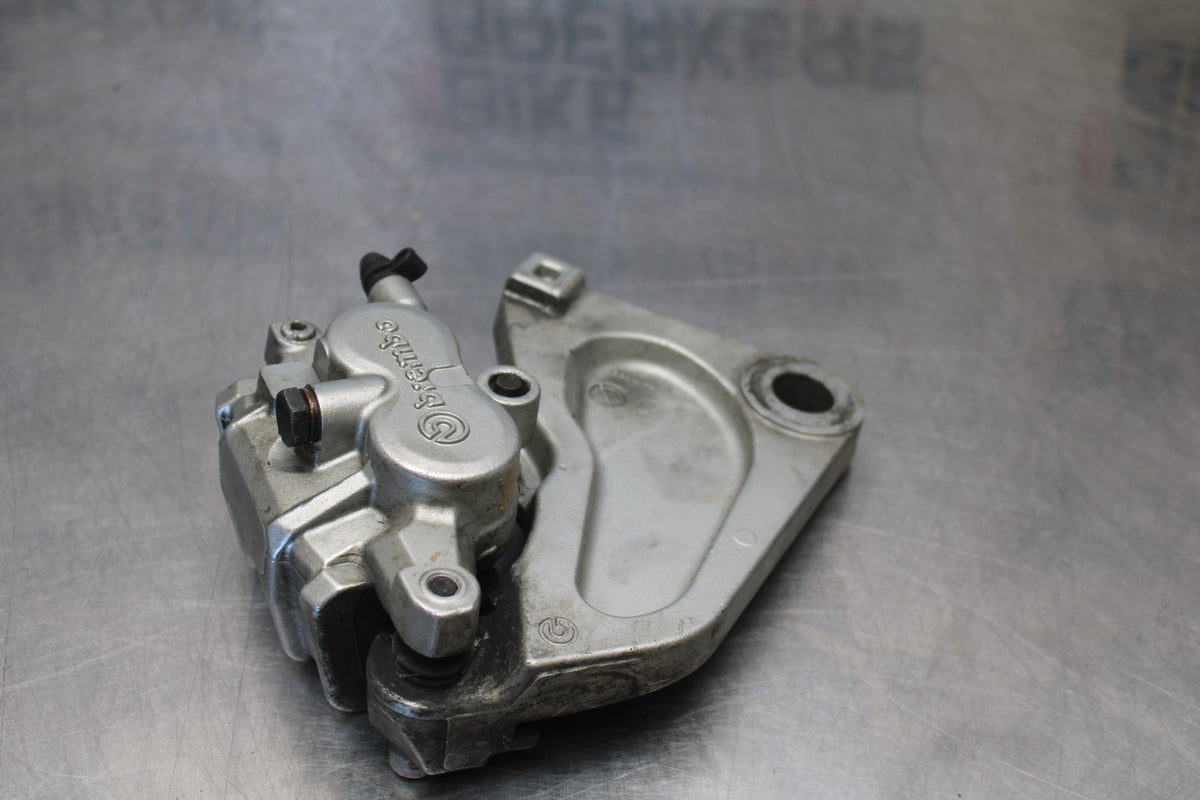 05-06 VICTORY KINGPIN DELUXE REAR BACK BRAKE CALIPER W MOUNT BRACKET BB195