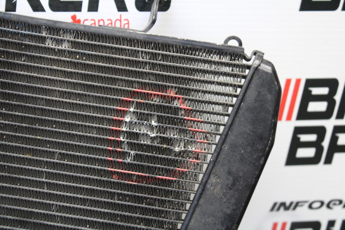 12-16 HONDA CBR1000RR ENGINE RADIATOR MOTOR COOLER COOLING RADIATER BB157