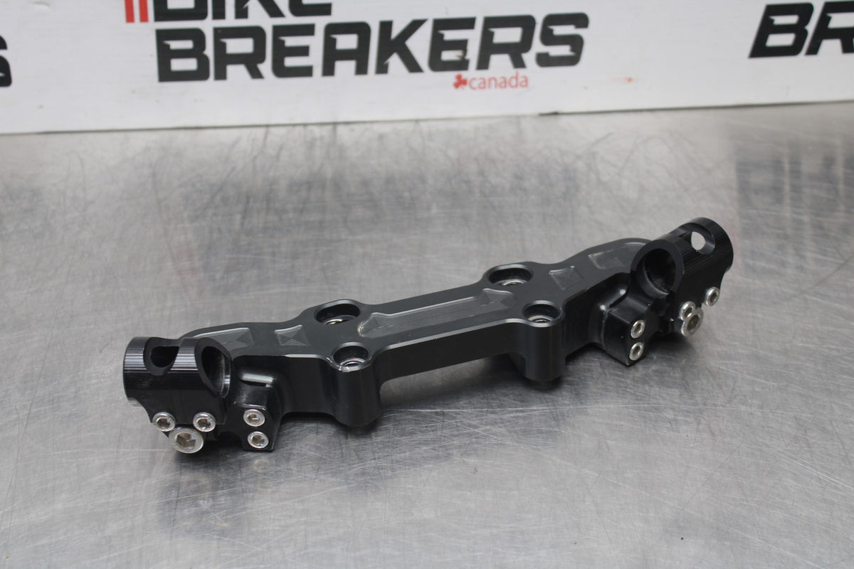 06-07 KAWASAKI NINJA 650R EX650A AFTERMARKET HANDLEBAR RISER FOR CLIP ONS BB774