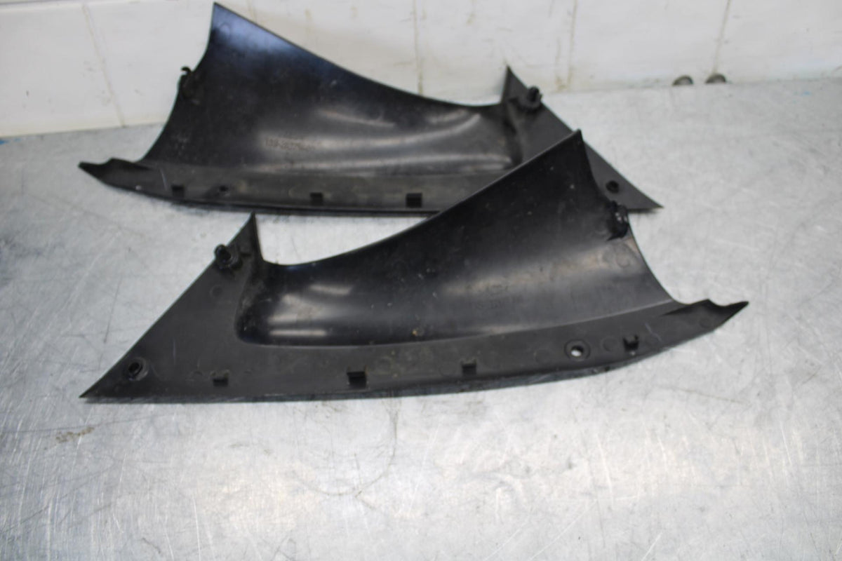 08-16 YAMAHA YZF R6 RIGHT LEFT FRONT DUCT COVERS PANELS COWLS BB436