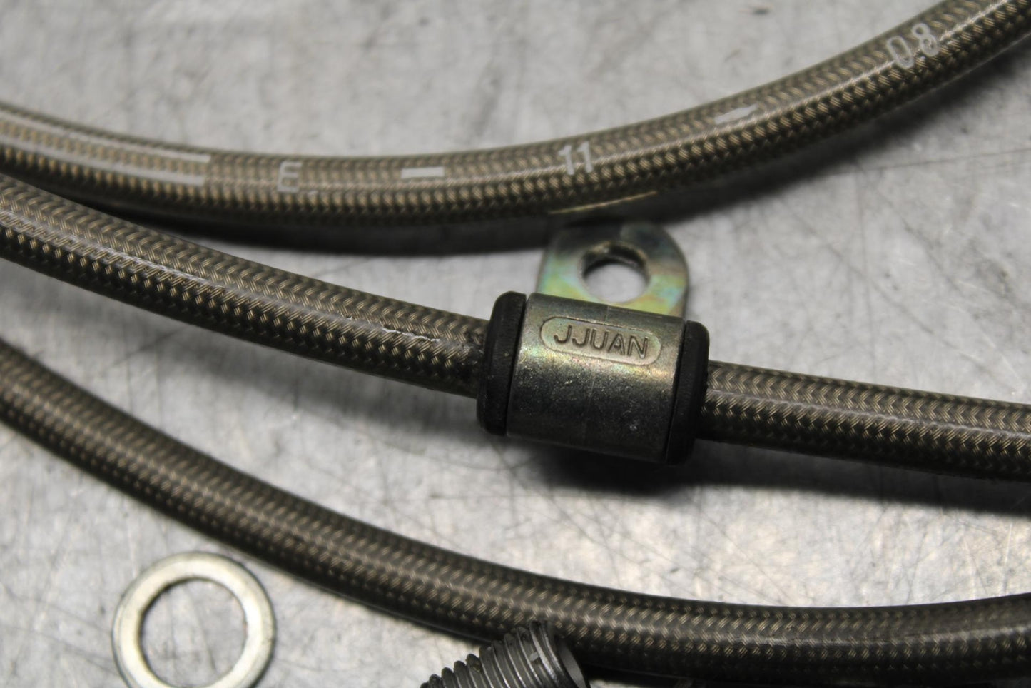 2009 Triumph Daytona 675 FRONT BRAKE CALIPER HOSES LINES BB584