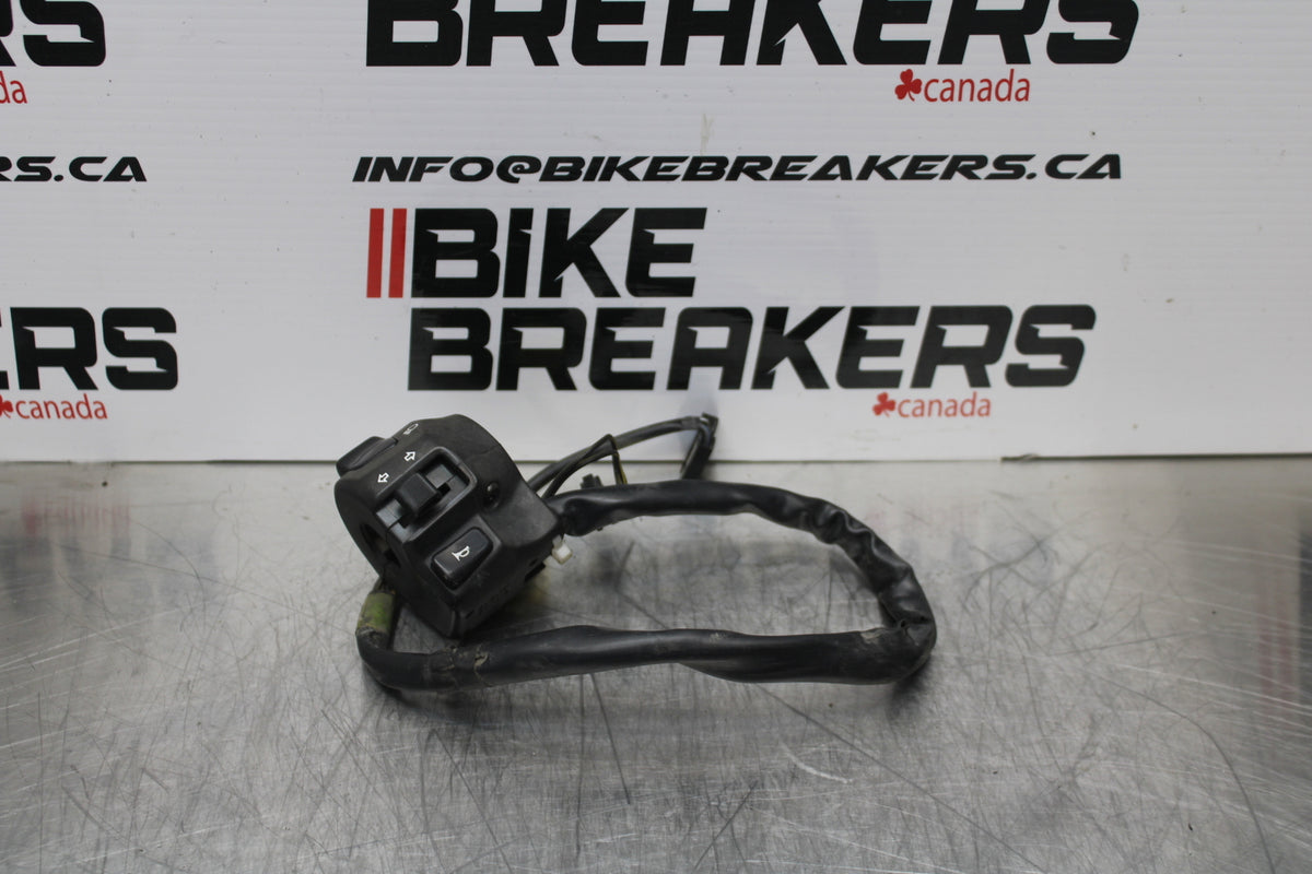 03 SUZUKI SV650S LEFT CLIP ON HANDLE HORN SIGNALS SWITCH SWITCHES BB167