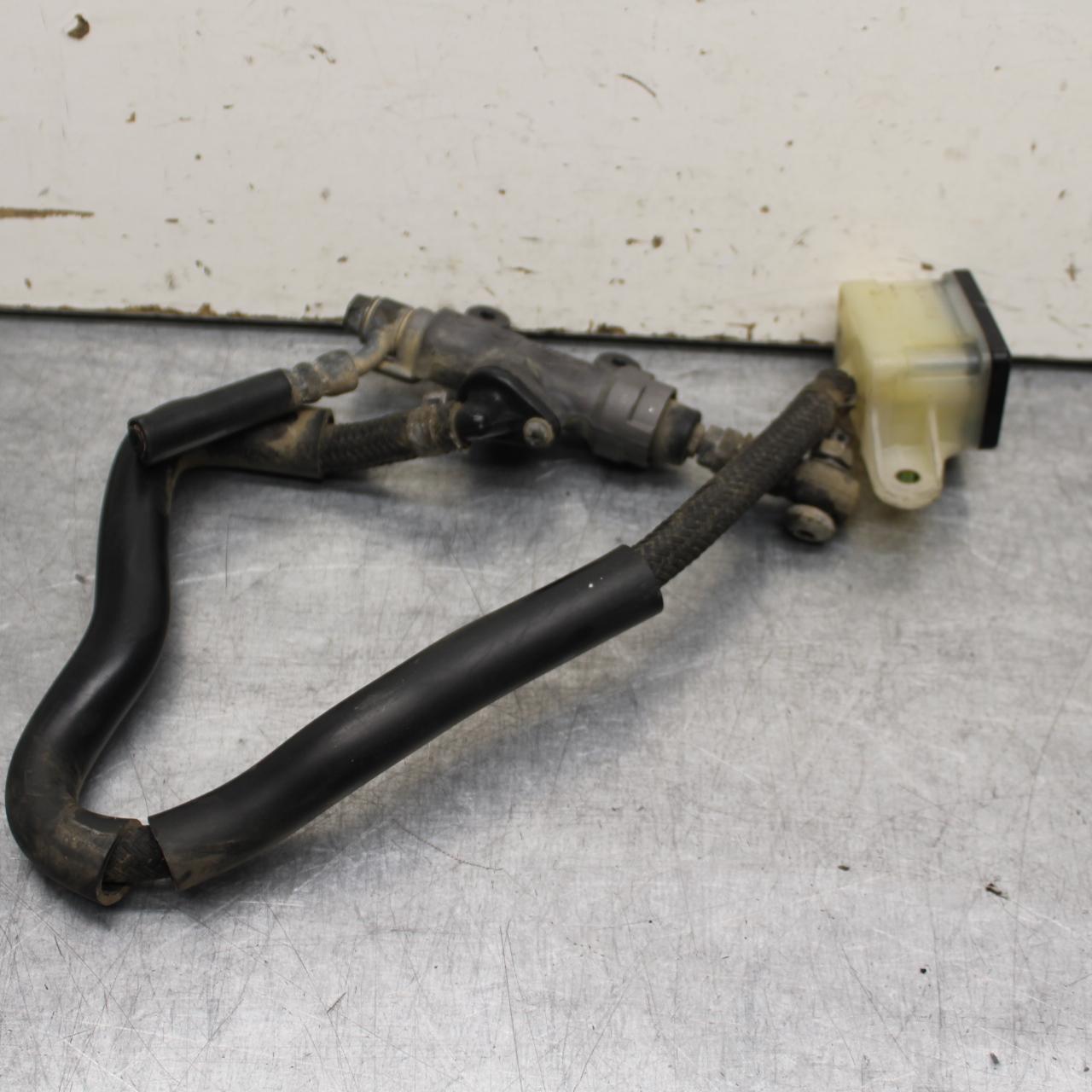 03-04 HONDA CBR600RR REAR BACK BRAKE MASTER CYLINDER W RESERVOIR BB628