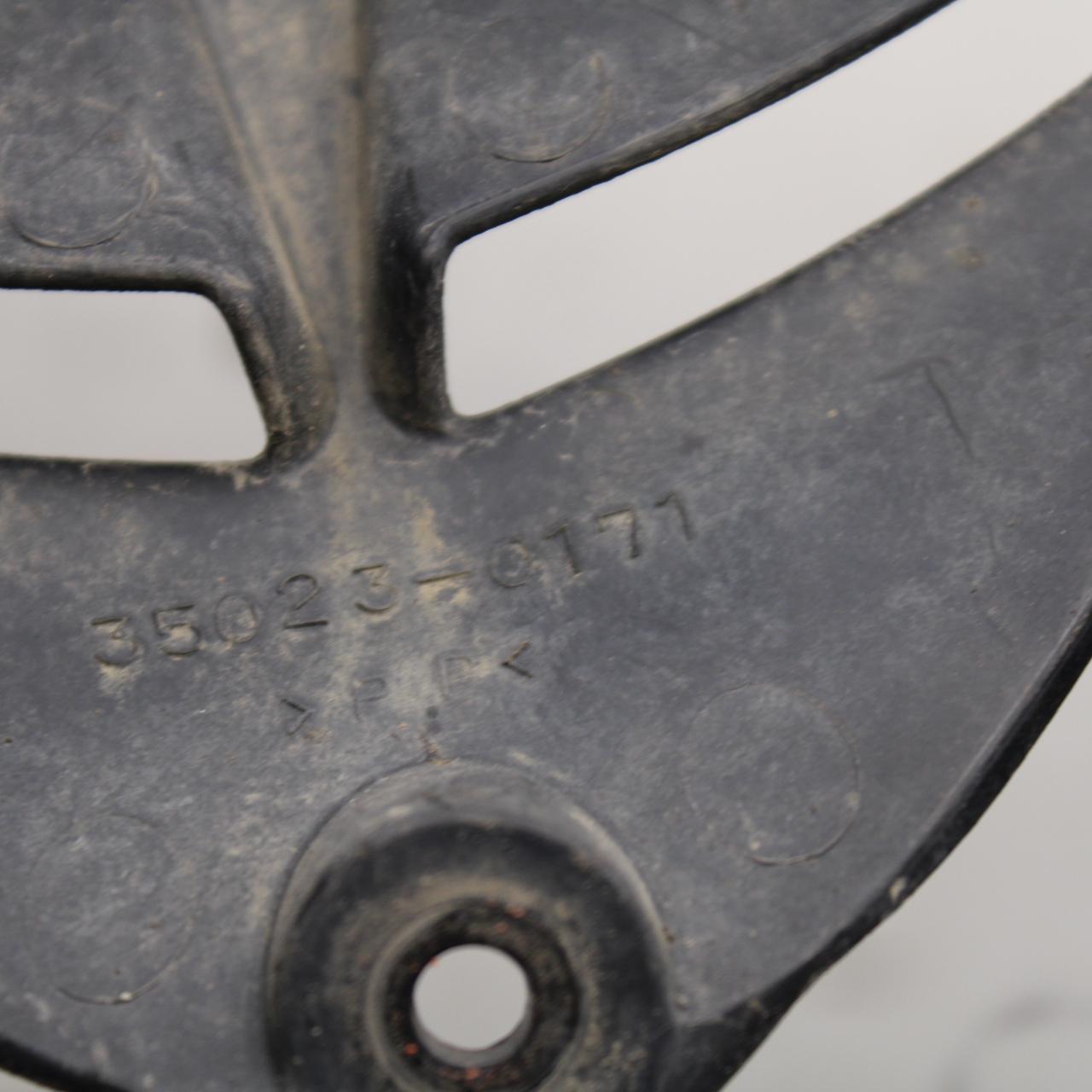 21 KAWASAKI NINJA ZX6R REAR BACK WHEEL TIRE HUGGER FENDER 35023-0171 BB647