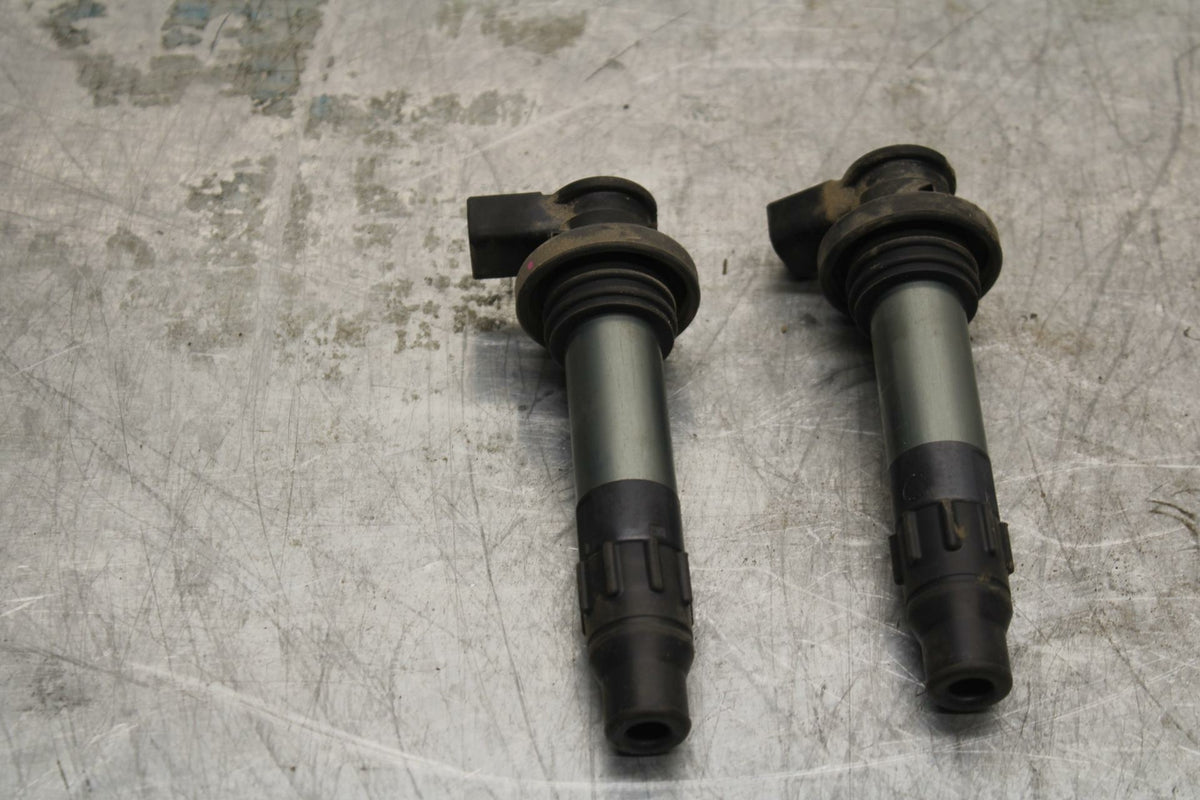 18-22 KAWASAKI NINJA 400 EX400 ABS IGNITION COILS COIL SPARK PLUG CAPS BB416