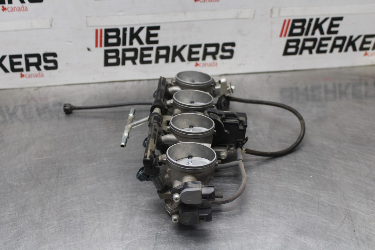 07-08 KAWASAKI NINJA ZX6R MAIN FUEL INJECTORS / THROTTLE BODIES BB937