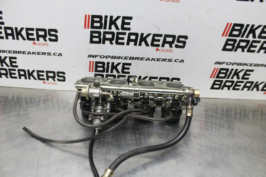 01-06 HONDA CBR600F4I MAIN FUEL INJECTORS / THROTTLE BODIES BB778