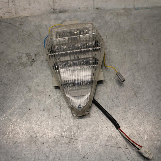 2008 Yamaha YZF R6 AFTERMARKET INTEGRATED TAILLIGHT CLEAR BRAKE LIGHT BB521
