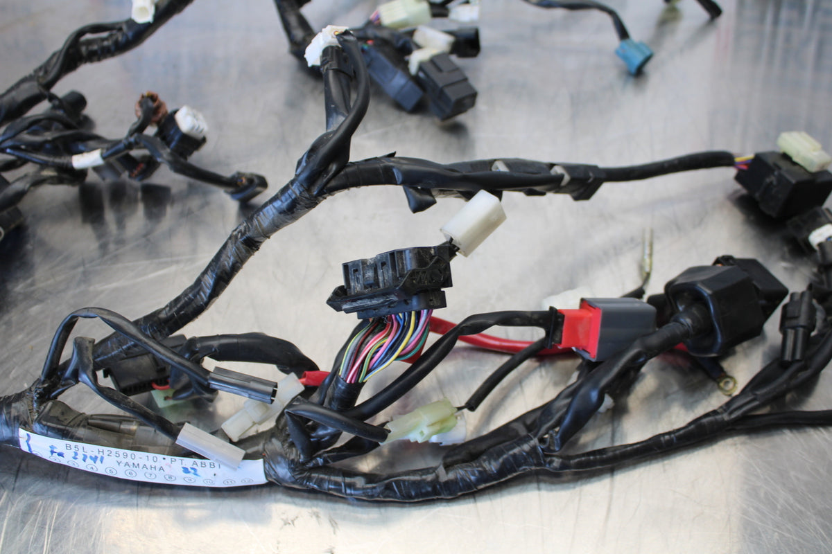 23 YAMAHA YZF R3 MAIN ENGINE WIRING HARNESS MOTOR WIRE LOOM BB147