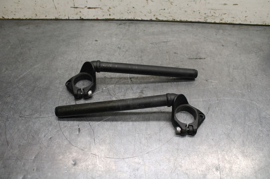 18-23 KAWASAKI NINJA 400 EX400 ABS LEFT RIGHT CLIP ON ONS PAIR SET  BB747