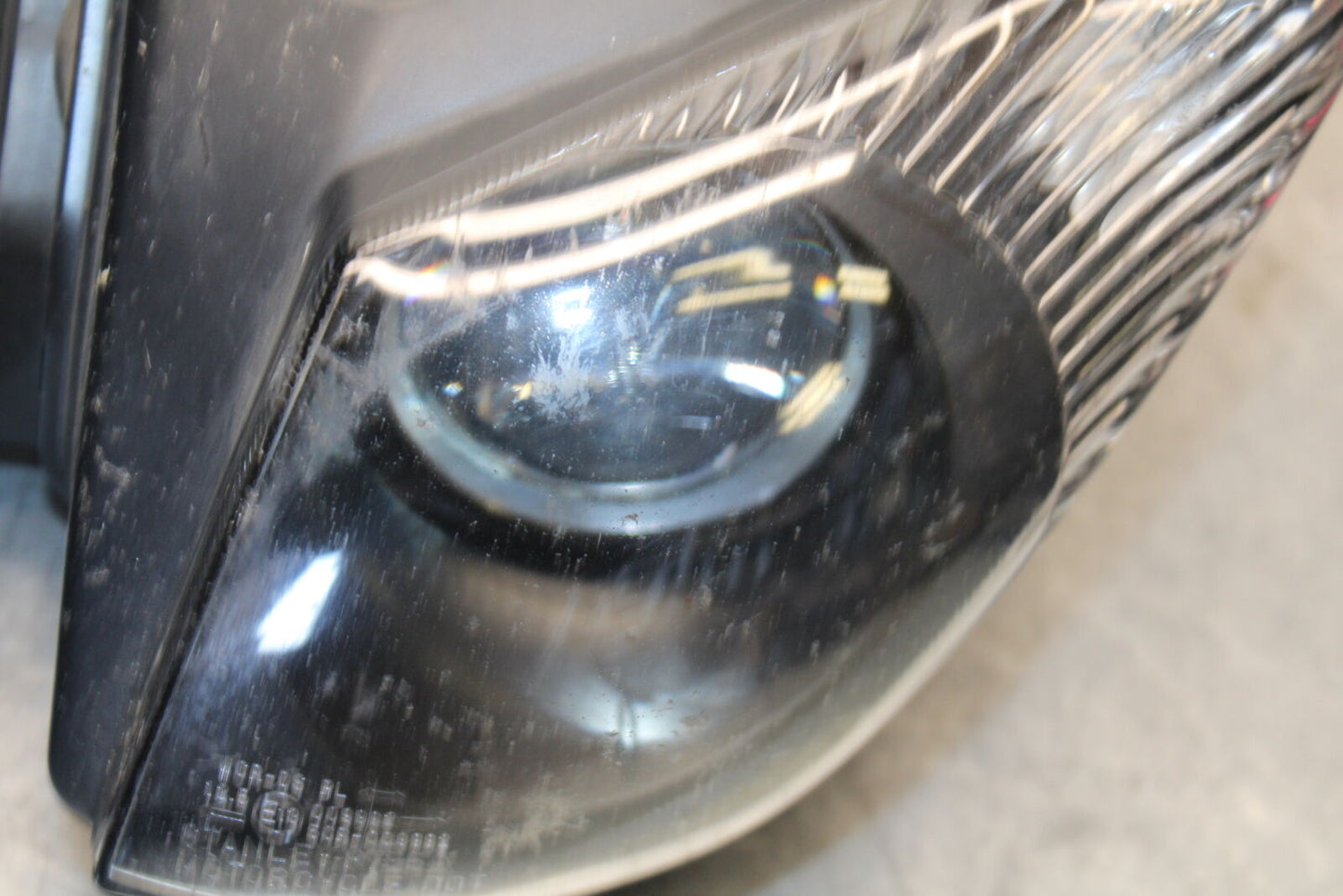 09-12 KAWASAKI NINJA ZX6R ZX600R FRONT HEADLIGHT HEAD LAMP 23007-0101 BB656