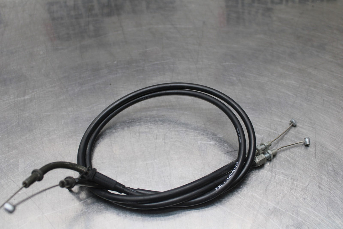05 YAMAHA YZF R6 THROTTLE CABLES LINES BB814