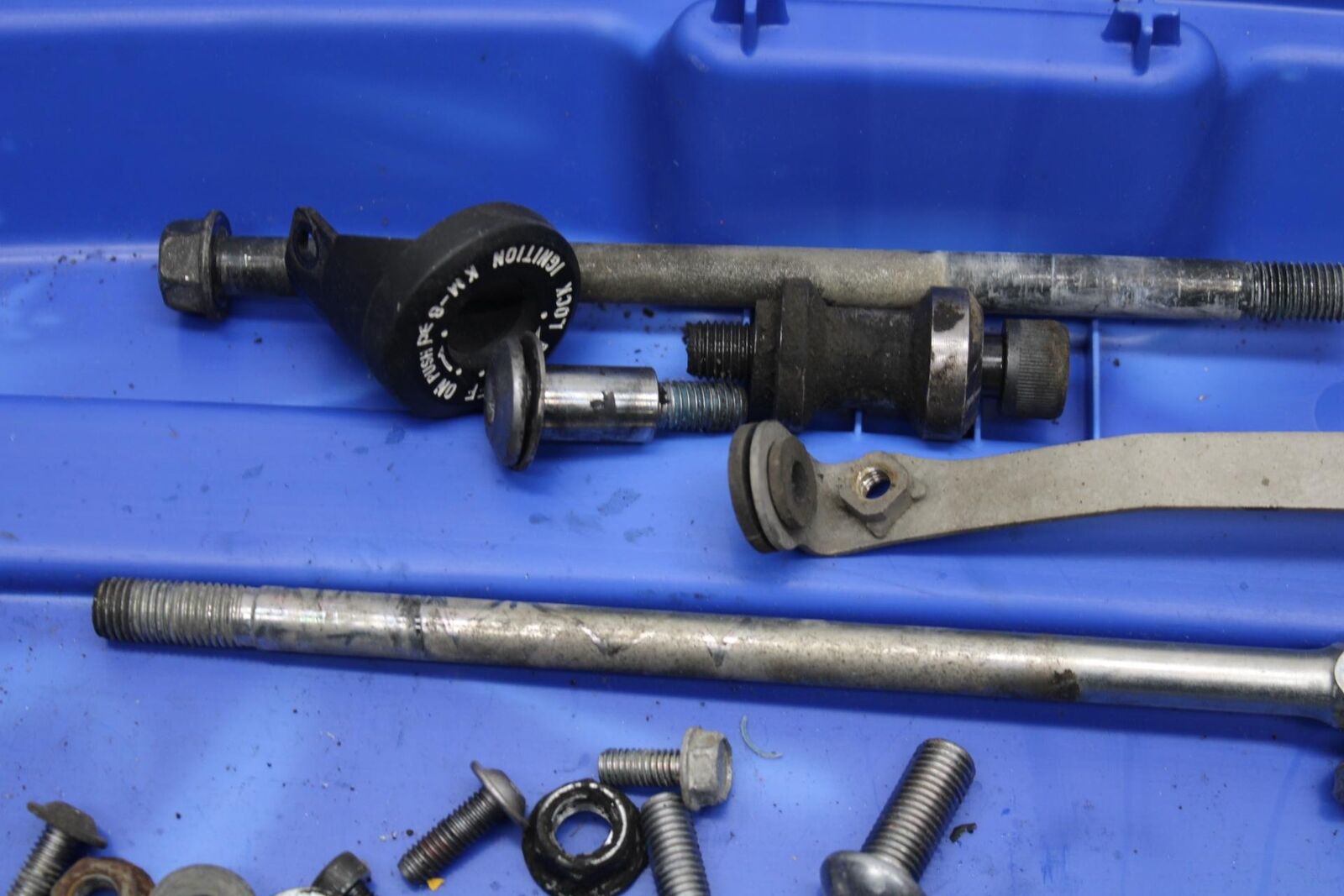 09-12 KAWASAKI NINJA ZX6R MISCELLANEOUS MOUNTING BOLTS HARDWARE MOTOR BB617