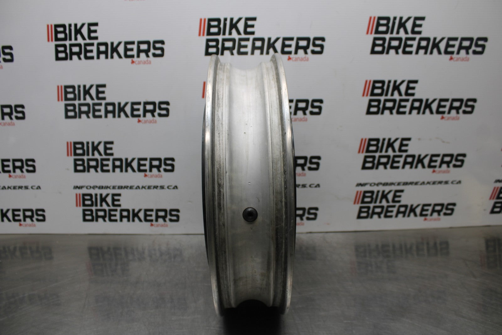 07 SUZUKI GSXR1000 FRONT WHEEL FRONT RIM & BRAKE DISC ROTORS BB770